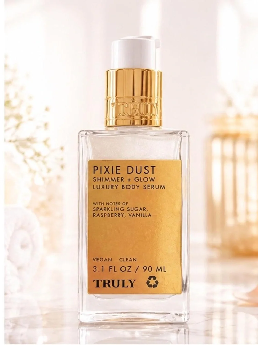 NEW Truly Pixie Dust Shimmer + Glow Luxury Body Serum